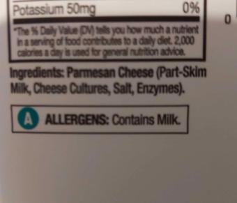 Wegmans Food Markets, Inc., Wegman's Parmesan Cheese Crisps, barcode: 0077890490655, has 0 potentially harmful, 0 questionable, and
    0 added sugar ingredients.