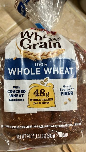 Pepperidge Farm Inc, WHOLE GRAIN WHEAT BREAD, barcode: 0014100085997, has 2 potentially harmful, 3 questionable, and
2 added sugar ingredients.