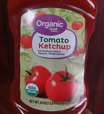 Wal-mart Stores, Inc., TOMATO ORGANIC KETCHUP, TOMATO, barcode: 0078742136424, has 0 potentially harmful, 0 questionable, and
1 added sugar ingredients.