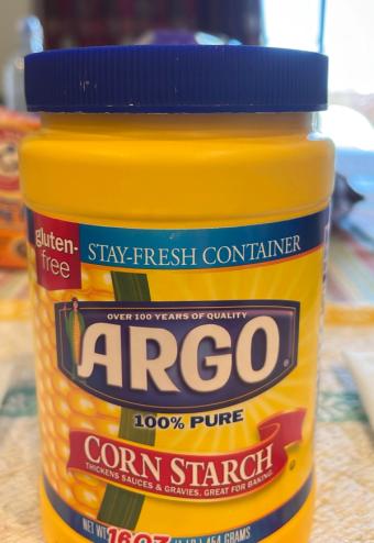 Argo, Argo Corn Starch 16 oz, barcode: 0761720071045, has 0 potentially harmful, 1 questionable, and
    0 added sugar ingredients.
