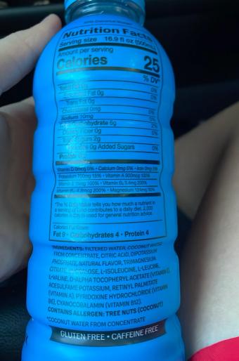 Prime, Prime, barcode: 0850003560458, has 2 potentially harmful, 4 questionable, and
    0 added sugar ingredients.