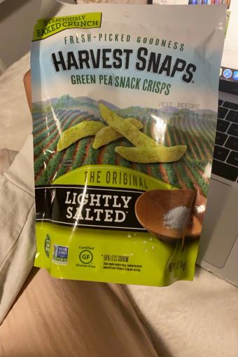 Calbee North America, Llc, THE ORIGINAL LIGHTLY SALTED GREEN PEA SNACK CRISPS, THE ORIGINAL LIGHTLY SALTED, barcode: 0071146002456, has 1 potentially harmful, 0 questionable, and
    0 added sugar ingredients.