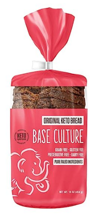 Base Culture, Llc, BASE CULTURE ORIGINAL KETO BREAD, barcode: 0852537005412, has 0 potentially harmful, 0 questionable, and
    0 added sugar ingredients.