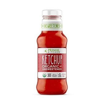 Primal Kitchen, Unsweetened Organic Ketchup , barcode: 0855232007125, has 0 potentially harmful, 0 questionable, and
    0 added sugar ingredients.