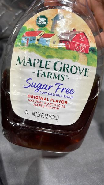 Maple Grove Farms Of Vermont Inc., MAPLE FLAVOR SUGAR FREE LOW CALORIE SYRUP, MAPLE, barcode: 0074683005546, has 9 potentially harmful, 1 questionable, and
    0 added sugar ingredients.