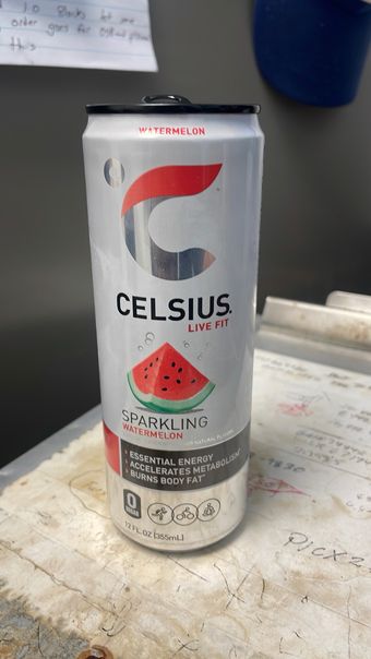 CELSIUS, Celsius Live Fit Sparkling Watermelon Energy Drink 12 Oz, barcode: 0889392003628, has 1 potentially harmful, 3 questionable, and
    0 added sugar ingredients.