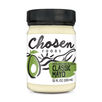 Chosen Foods, Llc , CLASSIC MAYO, CLASSIC, barcode: 0815074020003, has 0 potentially harmful, 0 questionable, and
    0 added sugar ingredients.