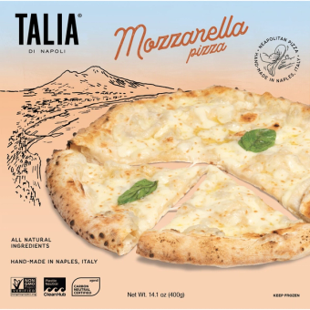 Talia Di Napoli, Talia Di Napoli Frozen Mozzarella Pizza, barcode: 0085001610724, has 0 potentially harmful, 0 questionable, and
    0 added sugar ingredients.