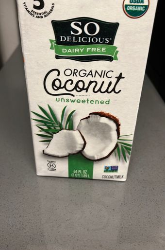 Danone Us, Llc, UNSWEETENED ORGANIC COCONUT MILK, UNSWEETENED, barcode: 0744473912056, has 0 potentially harmful, 0 questionable, and
    0 added sugar ingredients.