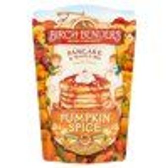 Birch Benders, Birch Benders Griddle Cakes, Mix Pancake Pumpkin Spice, barcode: 856017003455, has 1 potentially harmful, 1 questionable, and
    1 added sugar ingredients.