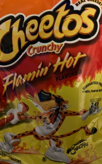 Cheetos, Cheetos Cheese Flavored Snacks 3.25 oz, barcode: 0028400329491, has 7 potentially harmful, 6 questionable, and
    1 added sugar ingredients.