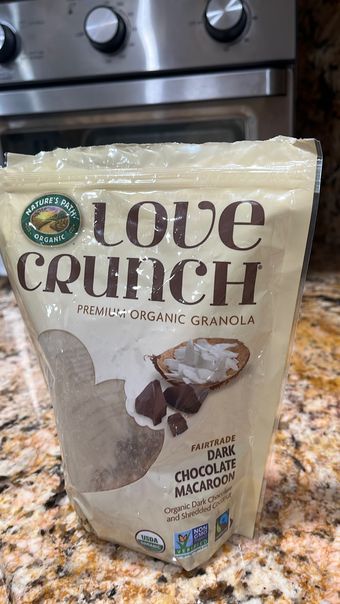 Nature's Path, Premium Organic Granola, barcode: 0058449771982, has 0 potentially harmful, 3 questionable, and
1 added sugar ingredients.