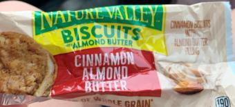 General Mills, Inc., CINNAMON BISCUITS WITH ALMOND BUTTER FILLING, CINNAMON WITH ALMOND BUTTER, barcode: 0016000513693, has 2 potentially harmful, 3 questionable, and
3 added sugar ingredients.