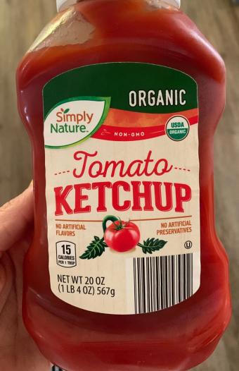 Simply Nature, Organic Tomato Ketchup, barcode: 4099100057942, has 0 potentially harmful, 0 questionable, and
    1 added sugar ingredients.