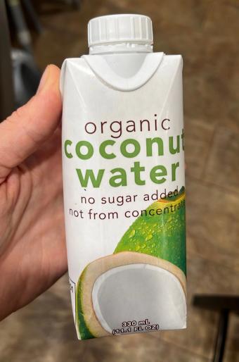 Kirkland Signature, Coconut water, barcode: 0096619053988, has 0 potentially harmful, 0 questionable, and
    0 added sugar ingredients.