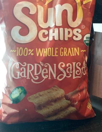 Sun Chips, Sun Chips Whole Grain Snacks Garden Salsa Flavored 21 Oz, barcode: 0028400382915, has 1 potentially harmful, 5 questionable, and
    2 added sugar ingredients.
