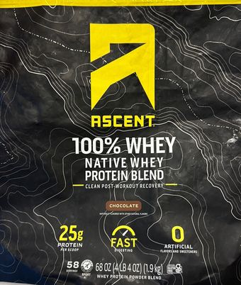 Ascent, native fuel whey chocolate, barcode: 0815863021495, has 0 potentially harmful, 2 questionable, and
    0 added sugar ingredients.