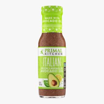 Primal Kitchen, Italian Vinaigrette Made With Avocado Oil , barcode: 0856769006841, has 0 potentially harmful, 0 questionable, and
    0 added sugar ingredients.