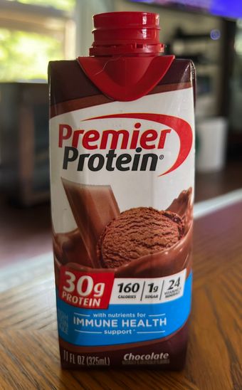 Premier Protein, Premier Protein Protein Shake 11 Oz, barcode: 0643843714477, has 5 potentially harmful, 4 questionable, and
    0 added sugar ingredients.