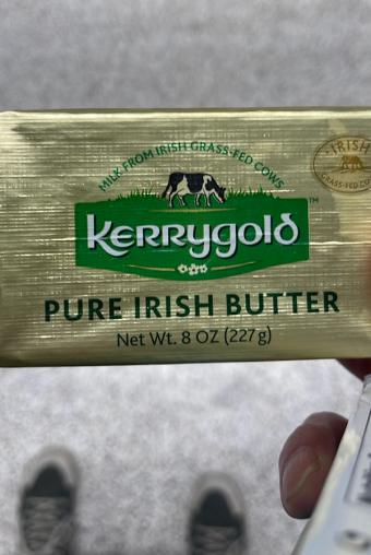 Gs1 Ireland, PURE IRISH BUTTER, barcode: 0767707001067, has 0 potentially harmful, 0 questionable, and
    0 added sugar ingredients.