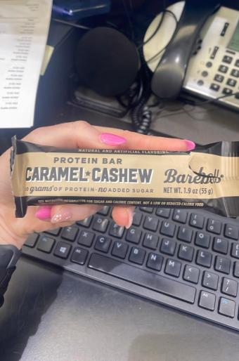Barebells, Barebells Caramel-Cashew Protein Bar 1.94 oz, barcode: 0850000429093, has 5 potentially harmful, 4 questionable, and
0 added sugar ingredients.