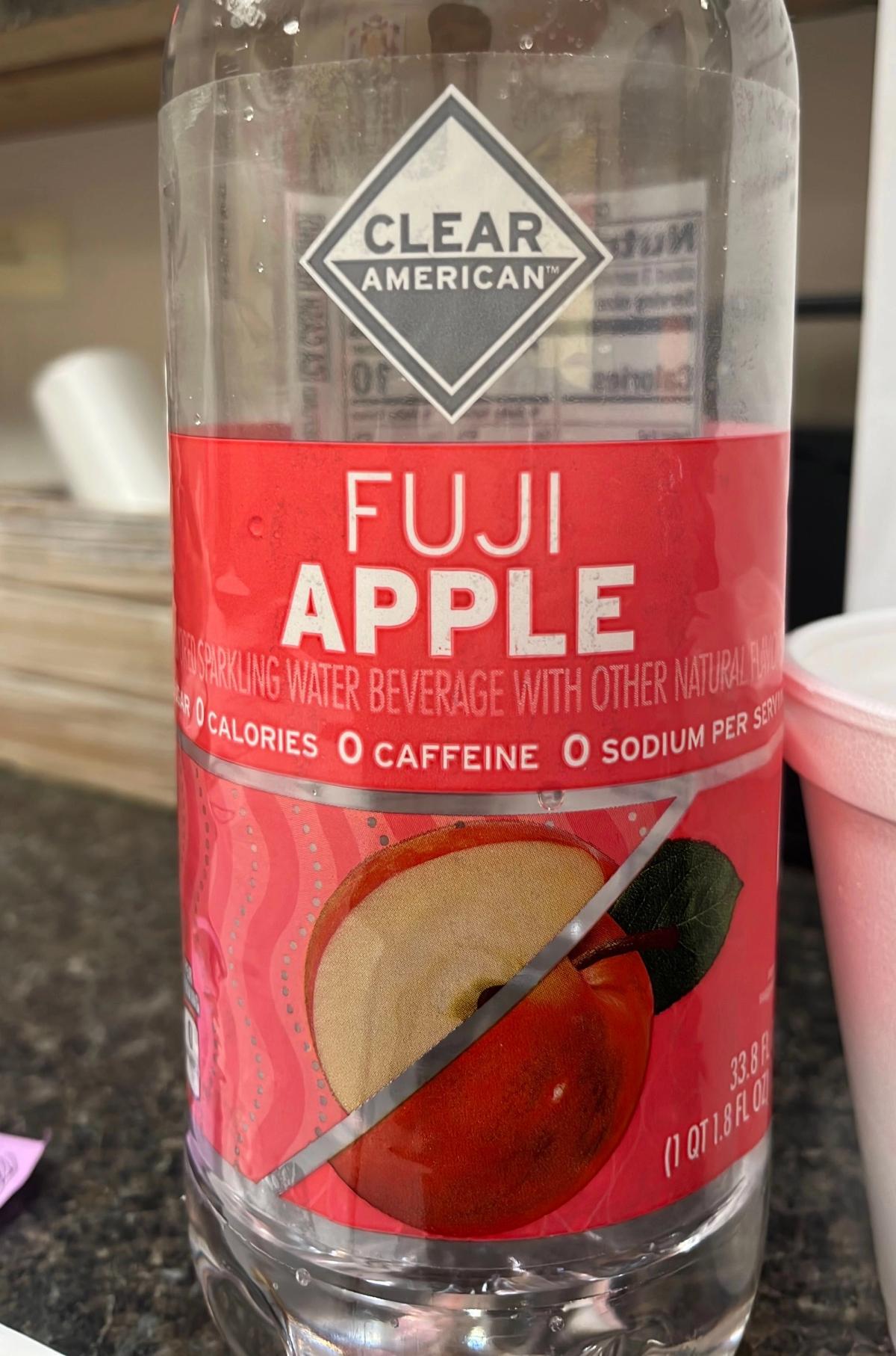 FUJI APPLE FLAVORED SPARKLING WATER BEVERAGE, FUJI APPLE Trash Panda App