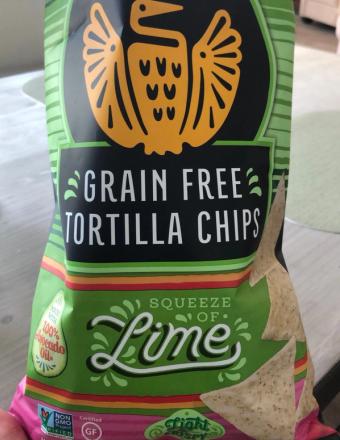 Siete, Siete Grain Free Lime Tortilla Chips 5 oz, barcode: 0851769007010, has 0 potentially harmful, 1 questionable, and
    0 added sugar ingredients.