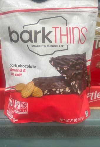Ripple Brand Collective, Llc, ALMOND WITH SEA SALT DARK CHOCOLATE, barcode: 0859686004594, has 0 potentially harmful, 1 questionable, and
    1 added sugar ingredients.