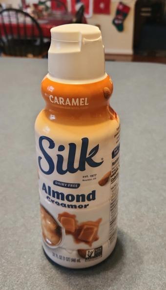 Danone Us, Llc, CARAMEL FLAVORED ALMOND CREAMER, CARAMEL, barcode: 0025293004641, has 0 potentially harmful, 2 questionable, and
1 added sugar ingredients.