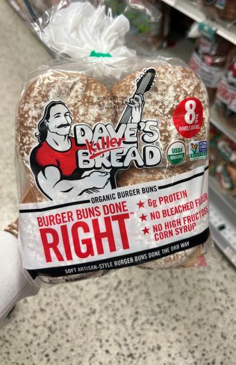 Dave's Killer Bread, Dave's Killer Bread® Burger Buns Done Right™, Organic White Bread Hamburger Buns, 8 Count, barcode: 0013764028241, has 1 potentially harmful, 0 questionable, and
    1 added sugar ingredients.