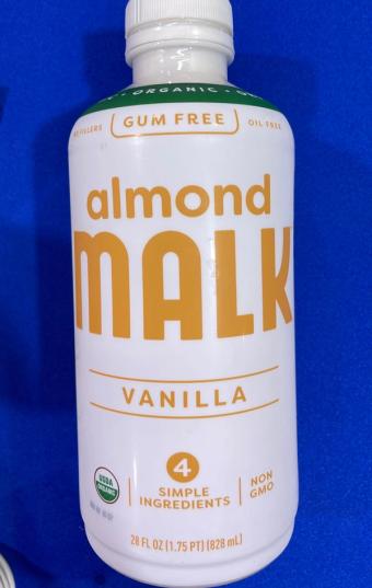 Malk, PURE ALMOND MALK, UNSWEETENED VANILLA, barcode: 0861029000125, has 0 potentially harmful, 0 questionable, and
    0 added sugar ingredients.