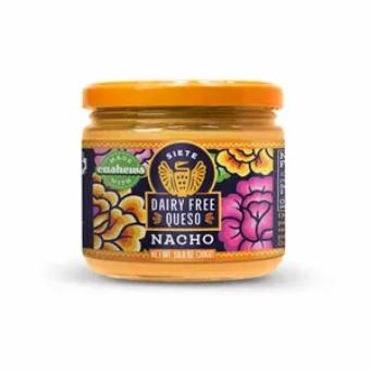 Siete, Siete Mild Nacho Cashew Queso, barcode: 0005176900721, has 0 potentially harmful, 1 questionable, and
    0 added sugar ingredients.