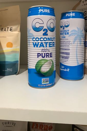 C2o Llc, 100% PURE COCONUT WATER, barcode: 0853883003008, has 0 potentially harmful, 0 questionable, and
    0 added sugar ingredients.