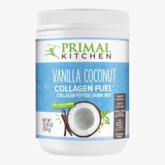Primal Kitchen, Collagen Fuel Vanilla Coconut Canister 24 Servings, barcode: 0856769006131, has 0 potentially harmful, 0 questionable, and
    2 added sugar ingredients.