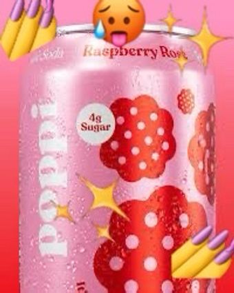 Poppi, Poppi Raspberry Rose Prebiotic Soda 12 fl oz, barcode: 0709586514894, has 0 potentially harmful, 2 questionable, and
    1 added sugar ingredients.