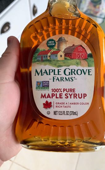 Maple Grove Farms Of Vermont Inc., Maple Grove Farms, 100% Pure Maple Syrup, barcode: 0074683003108, has 0 potentially harmful, 0 questionable, and
    1 added sugar ingredients.
