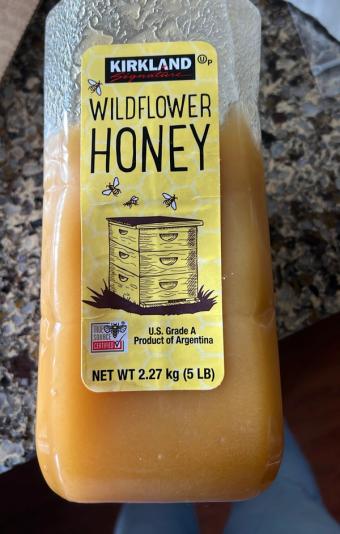 Kirkland Signature, Wildflower honey, barcode: 0096619183067, has 0 potentially harmful, 0 questionable, and
    1 added sugar ingredients.