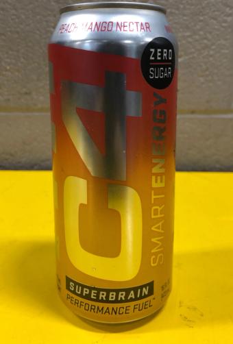 C4, C4 Smart Energy Peach Mango Nectar Energy Drink 16 oz, barcode: 0842595116243, has 3 potentially harmful, 2 questionable, and
    0 added sugar ingredients.