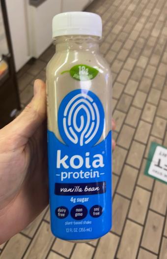 Koia, Koia Protein Vanilla Bean Plant-Based Shake 12 oz, barcode: 0854092006064, has 0 potentially harmful, 2 questionable, and
2 added sugar ingredients.