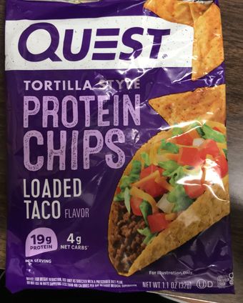 Quest, Quest Tortilla Style Loaded Taco Flavor Protein Chips 1.1 Oz, barcode: 0888849009954, has 0 potentially harmful, 5 questionable, and
0 added sugar ingredients.