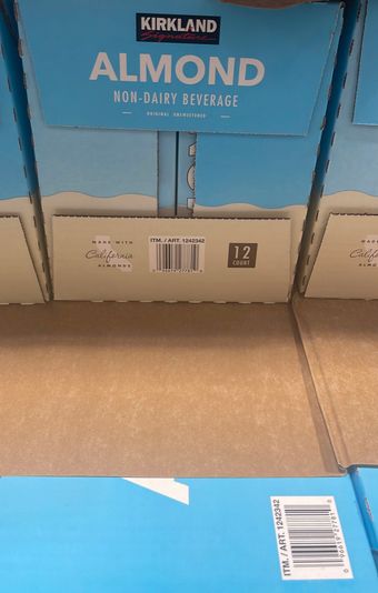 Costco Companies Inc., Original-unsweetened Almond Non-dairy Beverage, Original Unsweetened, barcode: 0096619277810, has 0 potentially harmful, 1 questionable, and
0 added sugar ingredients.