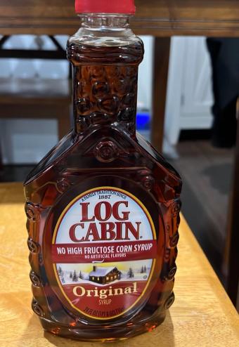 Log Cabin, Log Cabin Syrup 24 oz, barcode: 0043000000373, has 4 potentially harmful, 0 questionable, and
    2 added sugar ingredients.