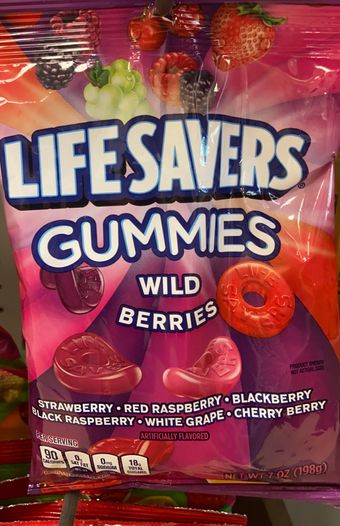 Mars, Inc., STRAWBERRY RED RASPBERRY BLACKBERRY BLACK RASPBERRY WHITE GRAPE CHERRY BERRY FLAVORED GUMMIES, STRAWBERRY RED RASPBERRY BLACKBERRY BLACK RASPBERRY WHITE GRAPE CHERRY BERRY, barcode: 0019000083449, has 4 potentially harmful, 3 questionable, and
2 added sugar ingredients.