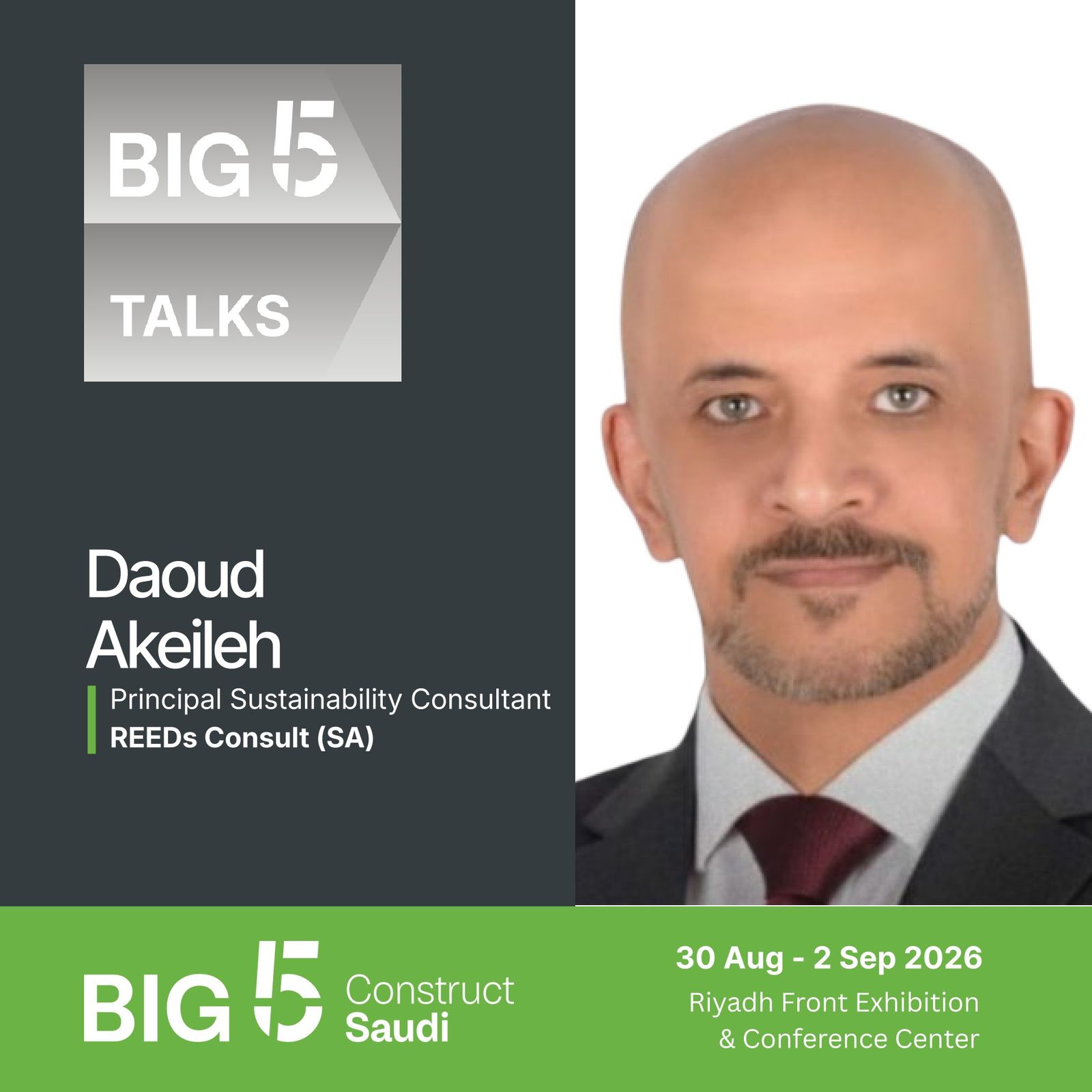 Big 5 Talks, part of Big 5 Construct Saudi 2026