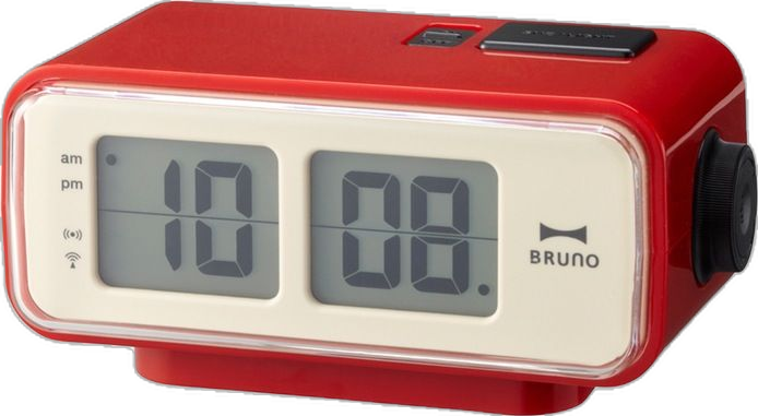 A colourful alarm clock