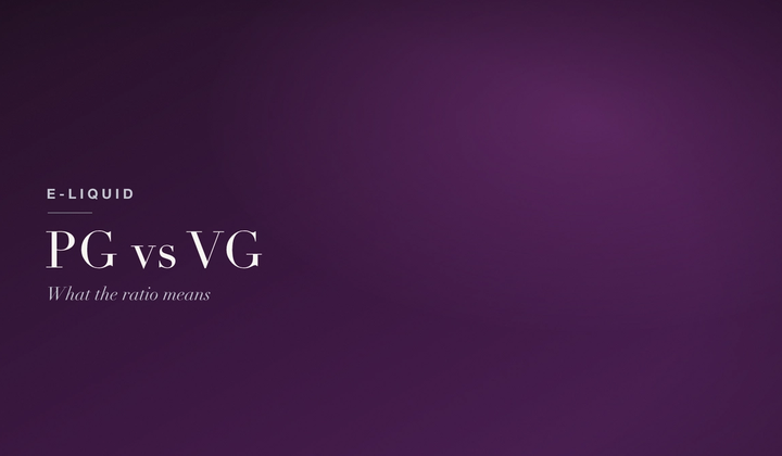 PG vs VG: What the E-Liquid Ratio Means