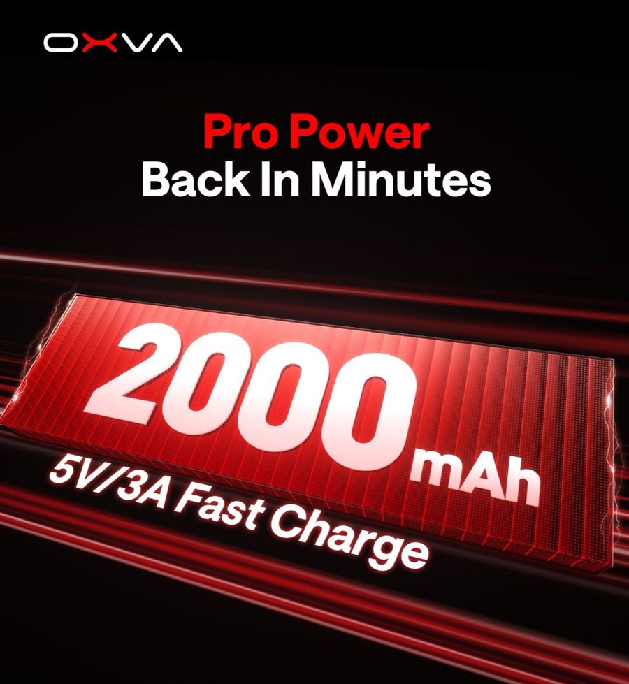 NeXlim 2 2000mAh battery with 3A fast charging