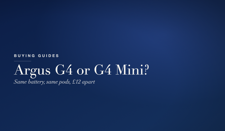 Buying Guides - VooPoo Argus G4 and Argus G4 Mini pod kits compared