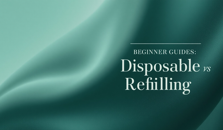 Disposable vs Refillable: Which Should a Beginner Choose?