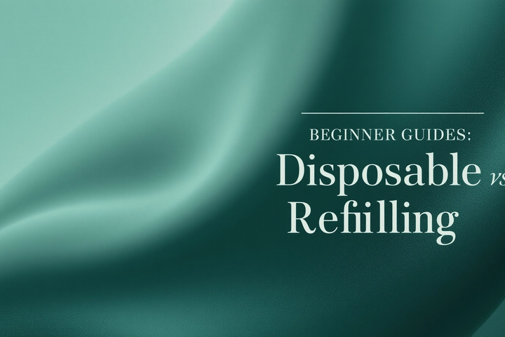 Disposable vs Refillable: Which Should a Beginner Choose?
